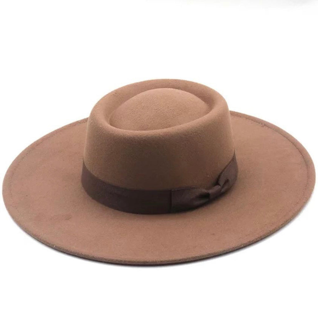 Circular Top Fedora