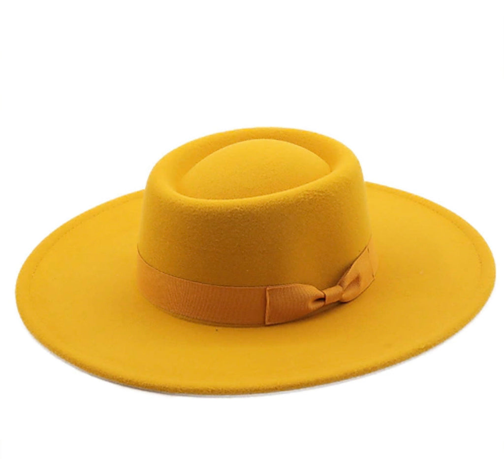 Circular Top Fedora