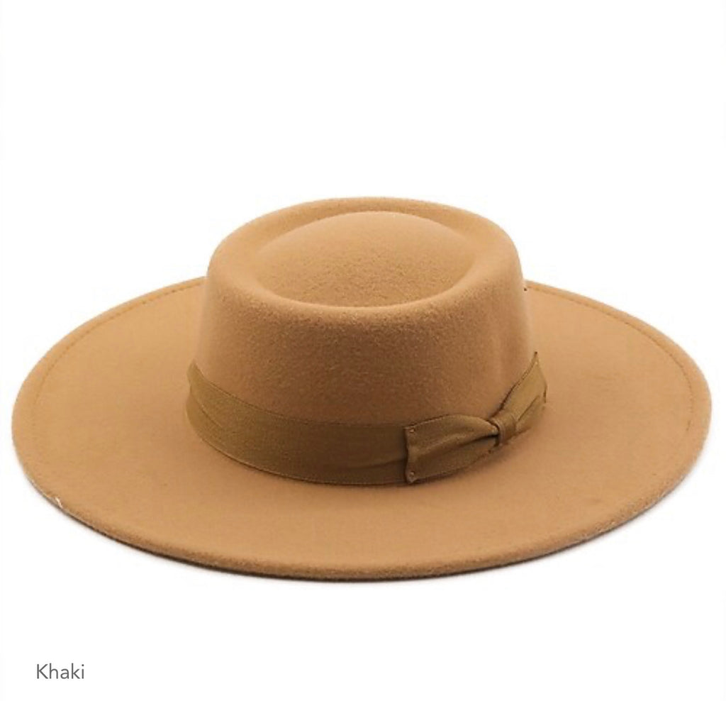 Circular Top Fedora