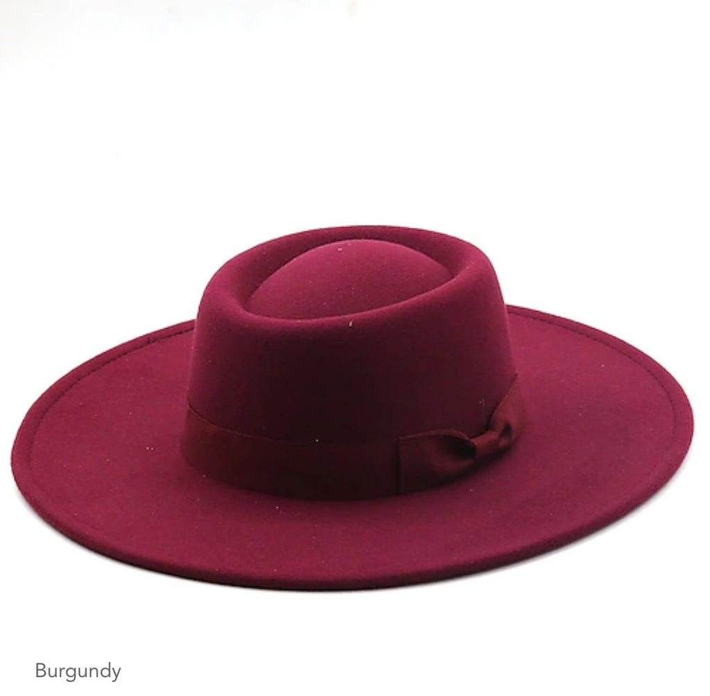 Circular Top Fedora