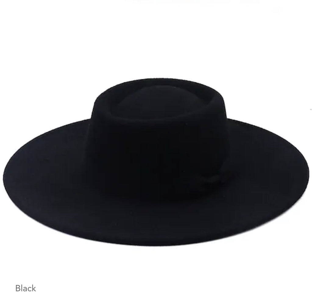 Circular Top Fedora